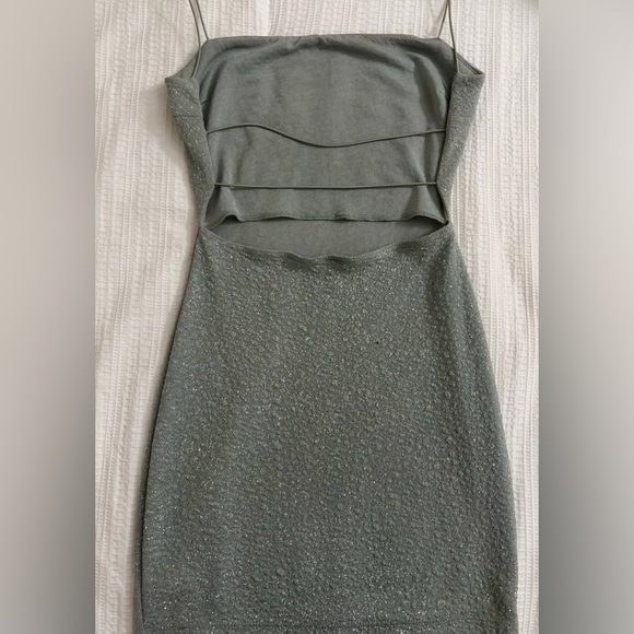 Windsor Sparkling Mint Mini Dress - Picture 3 of 4